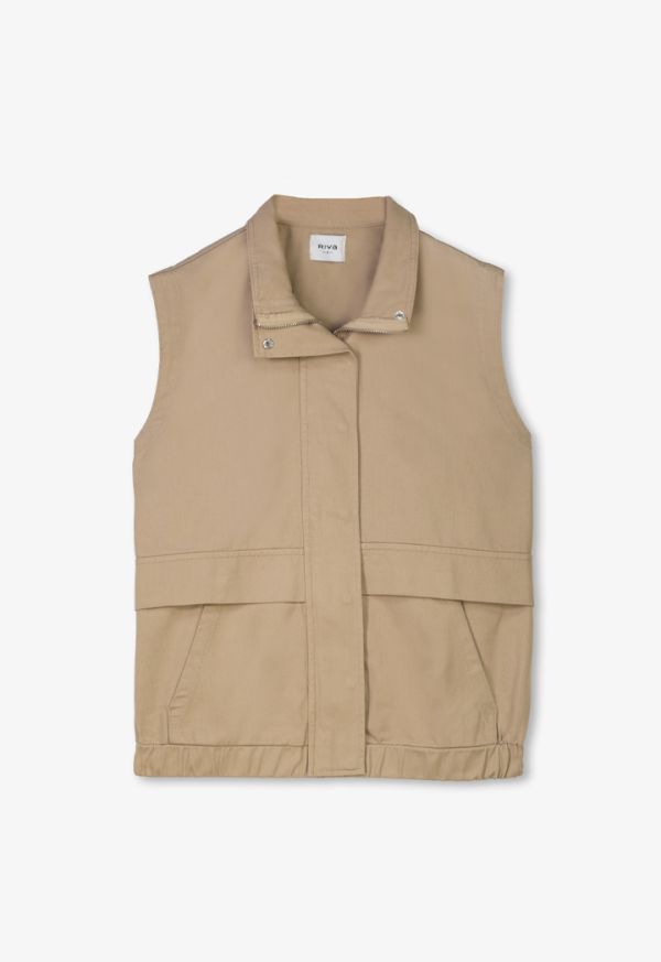 H&m discount denim vest