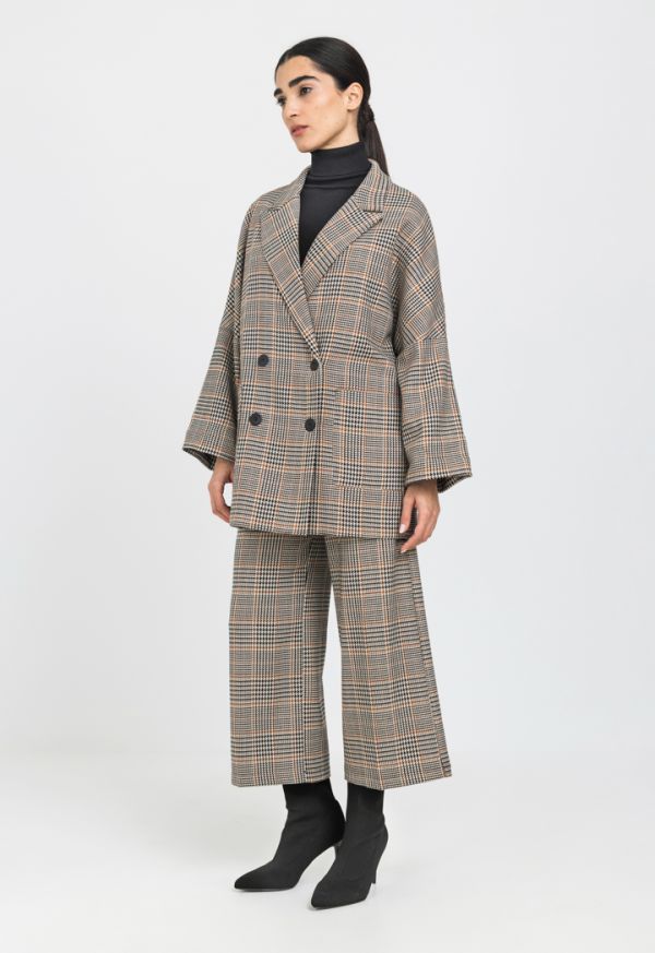 Oversized sale houndstooth blazer