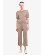Lurex Shimmery Knitted Culottes