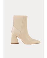 Solid PU Leather Ankle Length Chelsea Boots -Sale