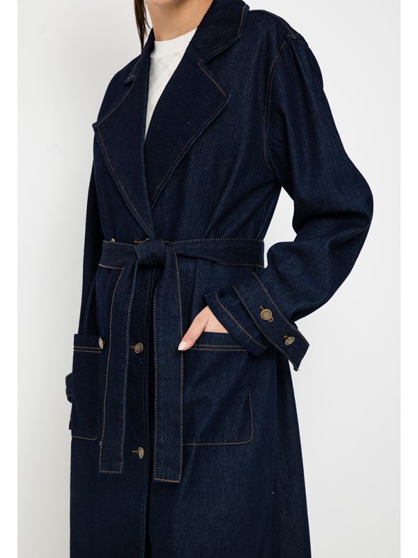 Levis denim trench sales coat