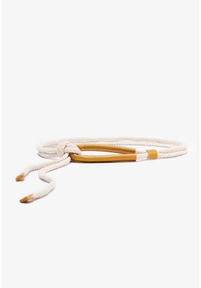 Wrapped Robe Leather Belt -Sale