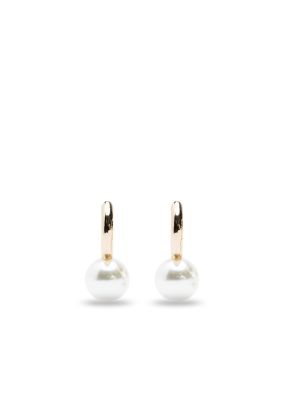 Pearl Hoop Earring -Sale