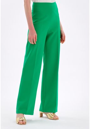 High Waist Wide Legs Trousers -Sale