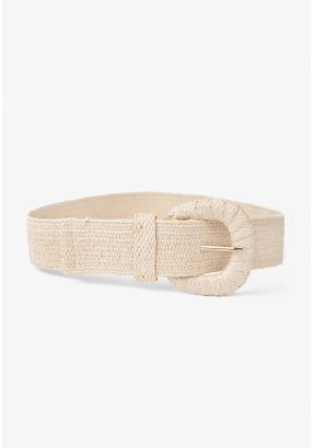 Solid Braided Woven Belt