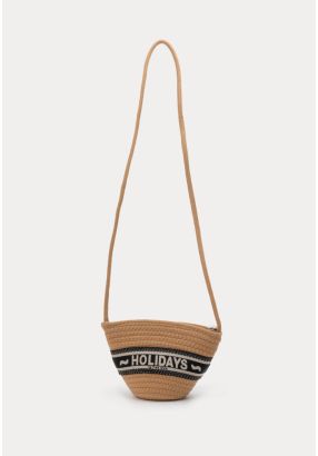 Beach Straw Shoulder Bag