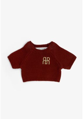 Woven Teddy Bear Sweater