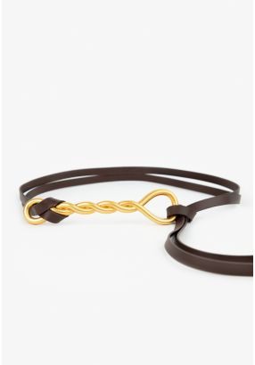 Twisted Clasp Belt