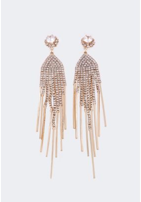 Crystal Tussles Earrings