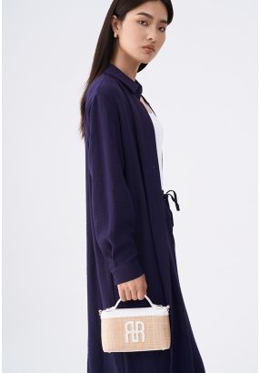 Crinkled Relaxed Fit Shirt Dress