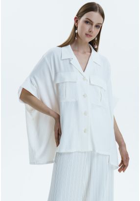 High Low Oversize Shirt -Sale