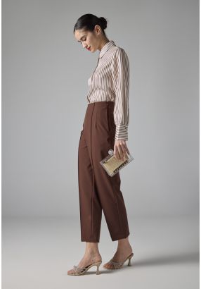 Straight Legs Basic Trousers