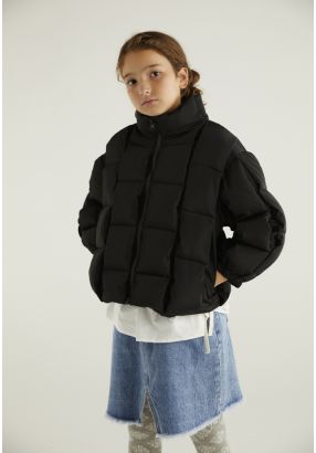 Solid Puff Jacket