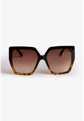 Oversized Butterfly Framed Sunglasses