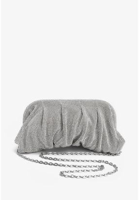Crystal Encrusted Pouch