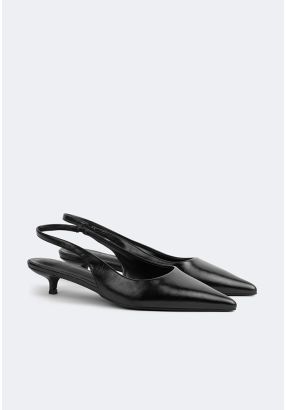 Solid Pointed Toe Heels