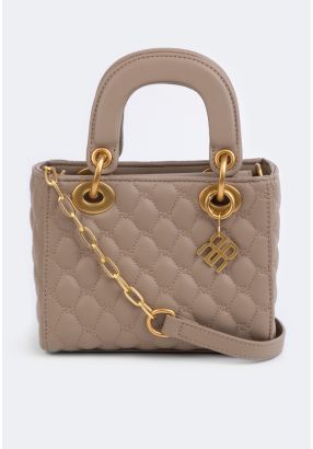 Monogram Quilted Handbag