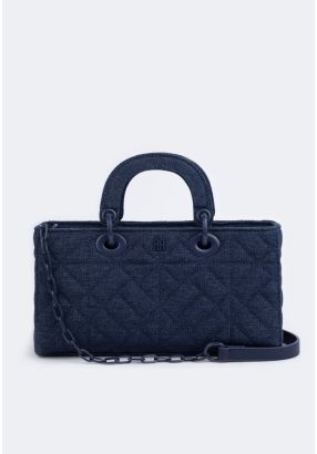 Sleek Quilted Handbag