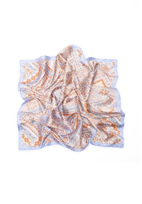 Multicolor Printed Square Scarf -Sale