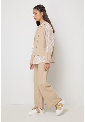 Solid Casual Trousers