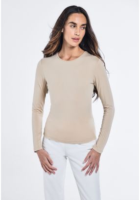 Basic solid Long Sleeves Top