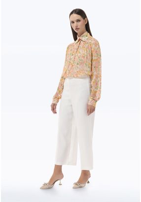 Wide Leg Solid Culottes -Sale