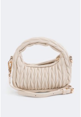 Textured Shoulder Bag