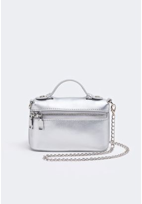 Matte PU Leather Mini Crossbody bag