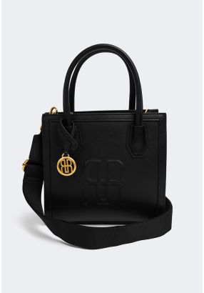 Embossed Monogram Handbag