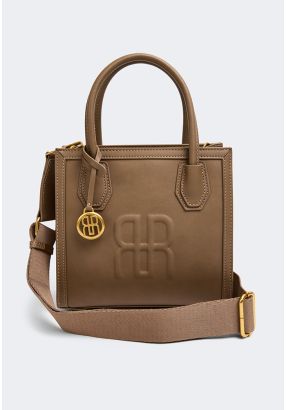 Embossed Monogram Handbag