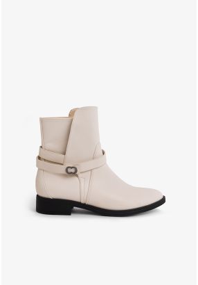 Solid Winter Ankle Boots
