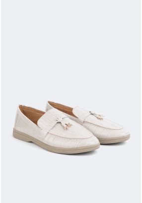 Textured Loafers