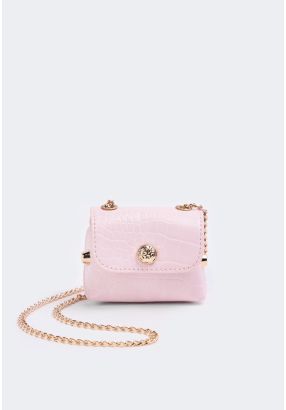 Textured Micro Crossbody Bag