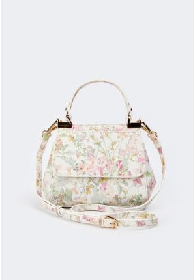 Floral Printed Handbag