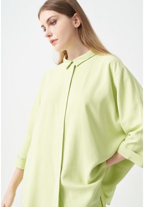 Three Quarter Dolman Sleeves Shirt 