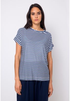 Striped Short Sleeve T-Shirt