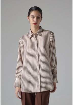 Long Sleeve Striped Shirt