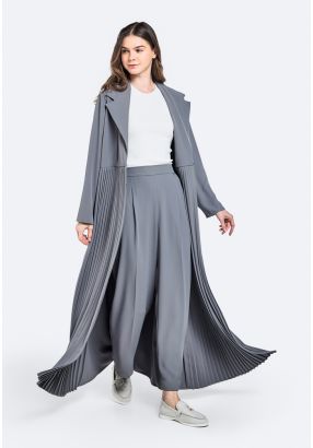 Solid Wide Leg Trousers