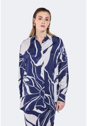 Printed Drop Shoulder Shirt