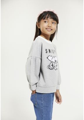 Peanuts Embroidered Sweater