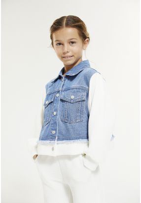 Denim Bodice Jacket