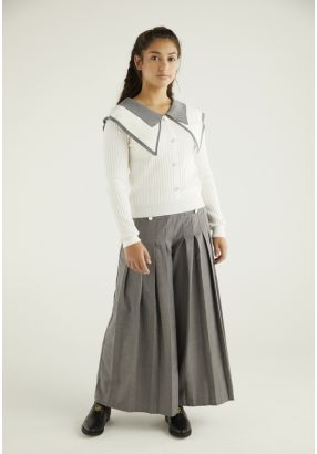 Iconic Pleated Palazzo Trousers