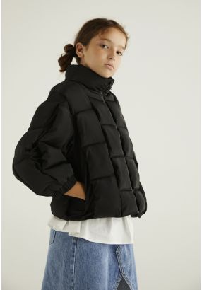 Solid Puff Jacket