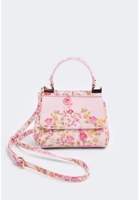 Vibrant Floral Handbag