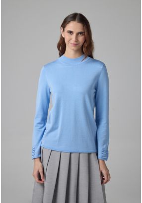 Long Sleeve Knitted Basic Sweater