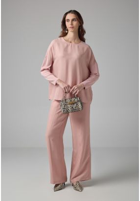 Solid Wide Legs Trouser