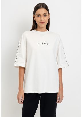 Back Print Oversized T-Shirt