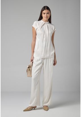 Wide Legs Basic Trousers