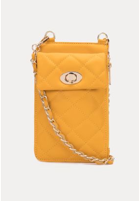 Vimoda Leather Mobile Crossbody Bag