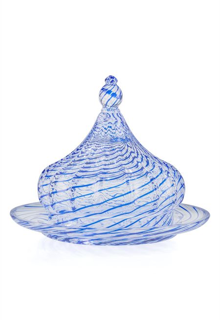 Bulbul Glass Pot